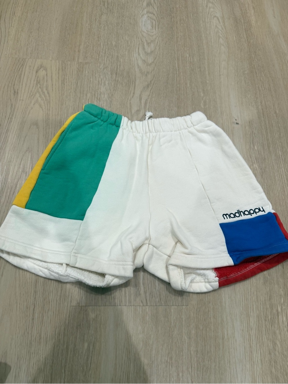 Madhappy color block shorts